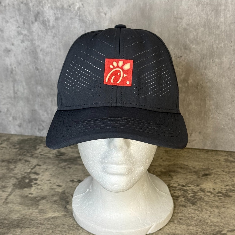 Chick-Fil-A Employee Hat Gray OS Team Stylr Breathable Adjustable Uniform Cap
